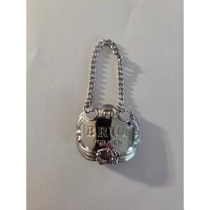 Vintage 1960s-70s Brut For Men Silver Bottle Tag – Grooming Advertising Ephemera